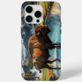 Die Ruhe im Wilden - Buffalo Case-Mate iPhone Hülle (Rückseite)