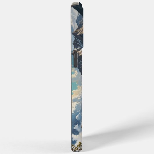 Die Ruhe im Wilden - Buffalo Case-Mate iPhone Hülle (Rückseite / Rechts)