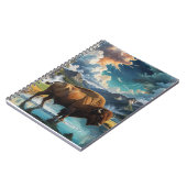 Die Ruhe im Wilden - Buffalo Notizblock (Linke Seite)