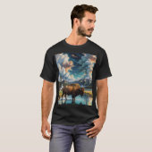 Die Ruhe im Wilden - Buffalo T-Shirt (Vorne ganz)