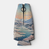 Die Ruhe im Winter Flaschenkühler (Rückseite)