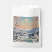 Die Ruhe im Winter Geschenktütchen (Vorderseite)