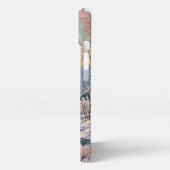 Die Ruhe im Winter iPhone Hülle (Linke Seite)