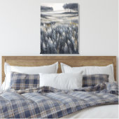 Die Ruhe im Winter Leinwanddruck (Insitu (Schlafzimmer))
