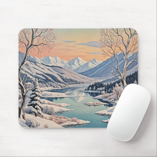 Die Ruhe im Winter Mousepad