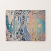 Die Ruhe im Winter Puzzle (Horizontal)