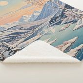 Die Ruhe im Winter Sherpadecke (3/4)