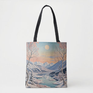 Die Ruhe im Winter Tasche