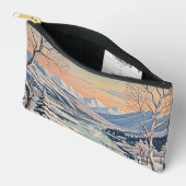 Die Ruhe im Winter Zubehörtasche (Offen)