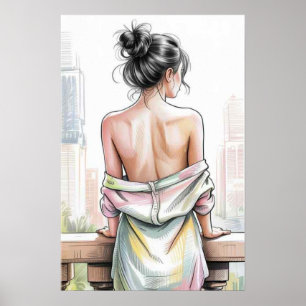 Die Ruhe in der Stadt Poster