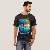 Die Ruhe in meinem Sturm - Paddleboarding T-Shirt (Vorne ganz)