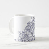 Die Ruhe inmitten des Chaos Kaffeetasse (Vorderseite Links)