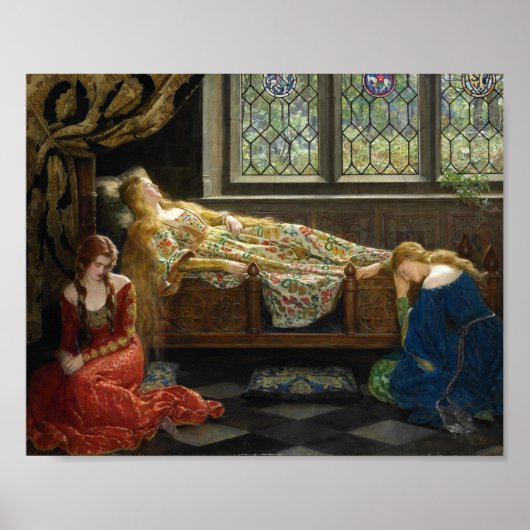 Die Ruhe | John Collier Poster (Vorne)