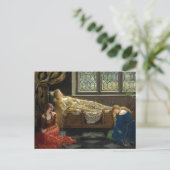 Die Ruhe | John Collier Postkarte (Stehend Vorderseite)