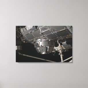 Die Ruhe n der internationalen Weltraumstation Leinwanddruck