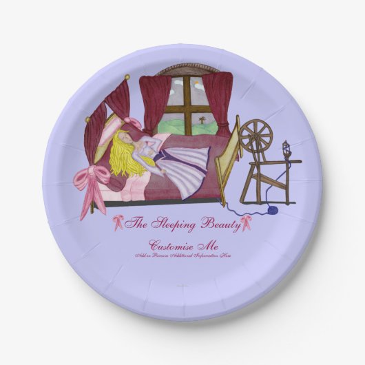 Die Ruhe Pappteller (Vorderseite)