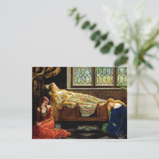 Die Ruhe Postkarte (Stehend Vorderseite)