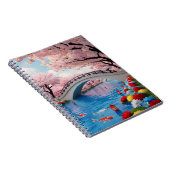 Die Ruhe über der Sakura-Brücke Notizblock (Rechte Seite)