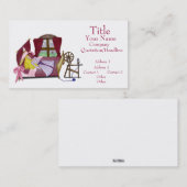 Die Ruhe Visitenkarte (Vorne/Hinten)