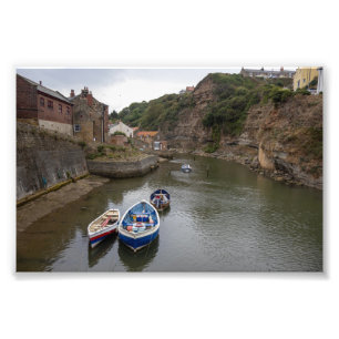 Die Ruhe von Staithes Beck Fotodruck