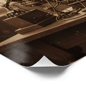 Die Ruhe vor dem digitalen Sturm Poster (Ecke)