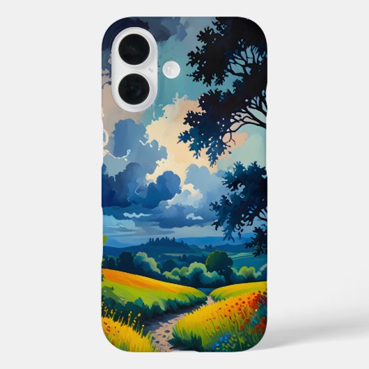 Die Ruhe vor dem Sturm Case-Mate iPhone Hülle (Rückseite)