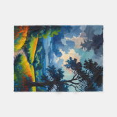Die Ruhe vor dem Sturm Fleecedecke (Vorderseite (Horizontal))