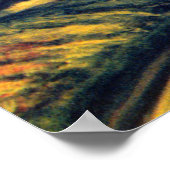 Die Ruhestätte" Pyramiden Poster (Ecke)