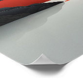 Die ruhige Dämmerung: Eine serene japanische Lands Poster (Ecke)