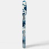 Die ruhige Erholung Cowgirl am Mondlichtsee Case-Mate iPhone Hülle (Rückseite / Rechts)