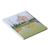 Die ruhige friedliche Welt des berühmten Taj Mahal Notizblock (angewinkelt)