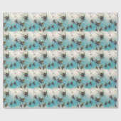 Die ruhige Landschaft von Tropical Beach Geschenkpapier (Flach)