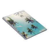 Die ruhige Landschaft von Tropical Beach Notizblock (Rechte Seite)