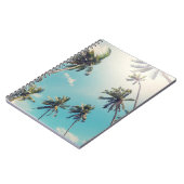 Die ruhige Landschaft von Tropical Beach Notizblock (Linke Seite)
