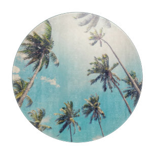 Die ruhige Landschaft von Tropical Beach Schneidebrett