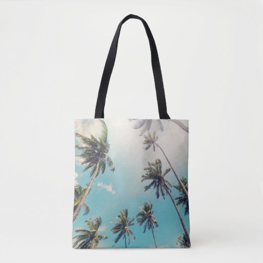 Die ruhige Landschaft von Tropical Beach Tasche (Vorderseite)