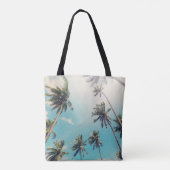 Die ruhige Landschaft von Tropical Beach Tasche (Rückseite)