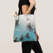 Die ruhige Landschaft von Tropical Beach Tasche (Von Nahem)