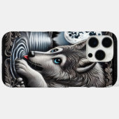 Die ruhige Reflexion des weißen Wolfs Case-Mate iPhone Hülle (Rückseite (Horizontal))