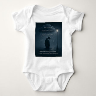 Die ruhige Spirale - das realistische T-Shirt des Baby Strampler