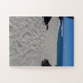 Die ruhige Strandszene Puzzle (Horizontal)