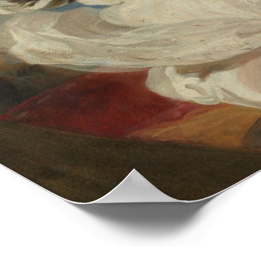 Die ruhigen Kinder (Emily, 1818-1906, Laura) Poster (Ecke)