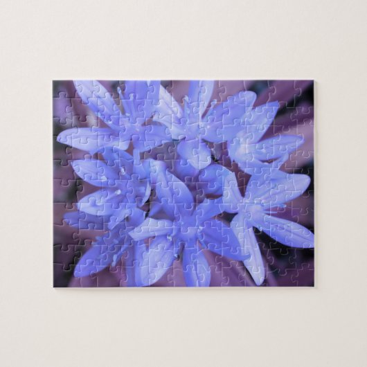 Die Ruhm des Schnee-Blau-Puzzles Puzzle (Horizontal)