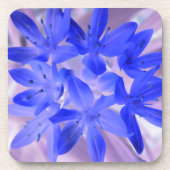 Die Ruhm des schneebedeckenden Blue Cork-Untersetz Untersetzer (Vorderseite)