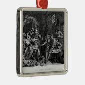 Die Rührstange im Gefängnis, Platte VII Silbernes Ornament (Rechts)