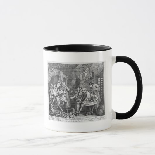 Die Rührstange im Gefängnis Tasse (Rechts)
