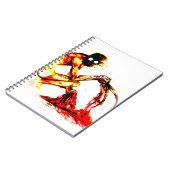 Die Rührstange Notizblock (Linke Seite)