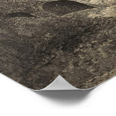 Die Ruinen des Pools von Bethesda in Jerusalem Poster (Ecke)