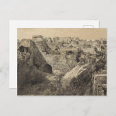 Die Ruinen des Pools von Bethesda in Jerusalem Postkarte (Vorne/Hinten)