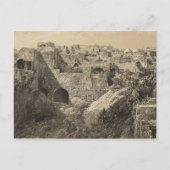 Die Ruinen des Pools von Bethesda in Jerusalem Postkarte (Vorderseite)